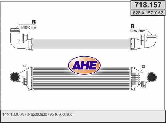 AHE 718.157 - Интеркулер avtolavka.club