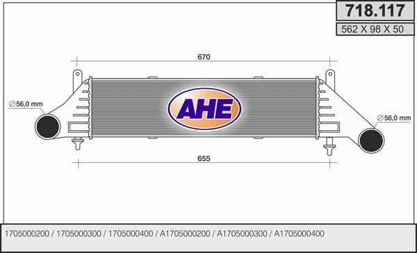 AHE 718.117 - Интеркулер avtolavka.club