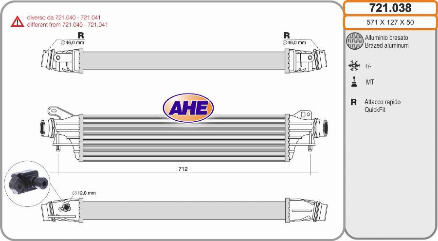 AHE 721.038 - Интеркулер avtolavka.club