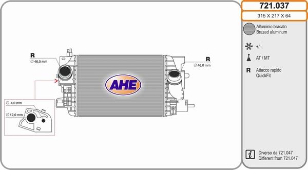 AHE 721.037 - Интеркулер avtolavka.club