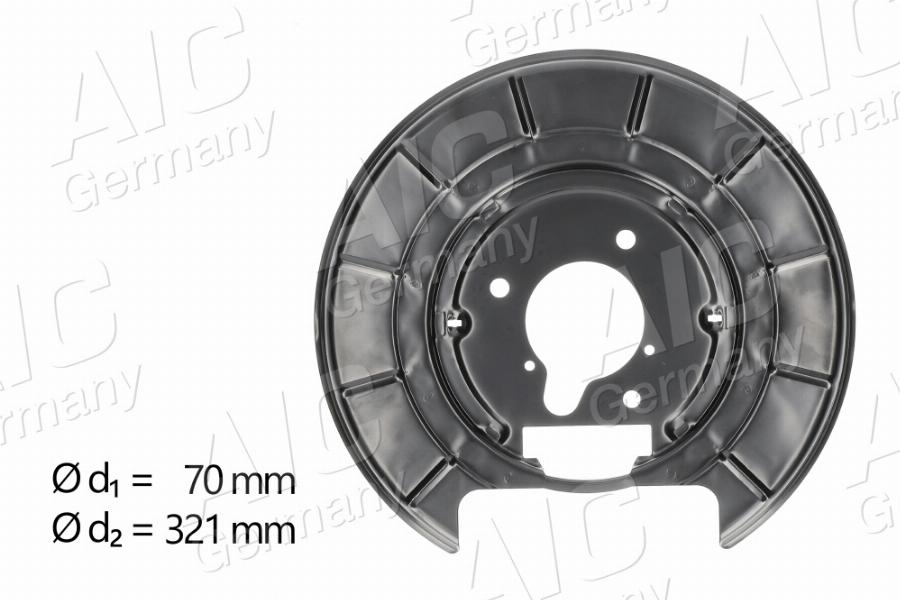 AIC 57580 - Відбивач, диск гальмівного механізму avtolavka.club