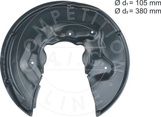 AIC 57835 - Відбивач, диск гальмівного механізму avtolavka.club