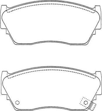 Aisin ASN-209W - Гальмівні колодки, дискові гальма avtolavka.club