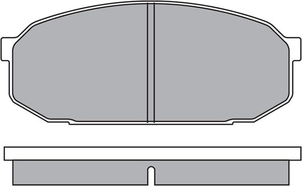 Aisin ASN-2071 - Гальмівні колодки, дискові гальма avtolavka.club