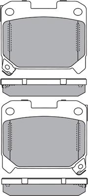 Aisin ASN-2171 - Гальмівні колодки, дискові гальма avtolavka.club