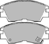 Aisin ASN-2310 - Гальмівні колодки, дискові гальма avtolavka.club