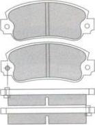 AISIN ASN-2325 - Гальмівні колодки, дискові гальма avtolavka.club