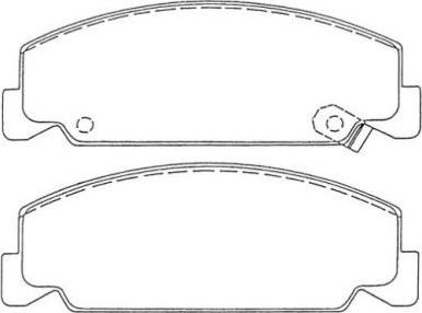 Aisin ASN-227 - Гальмівні колодки, дискові гальма avtolavka.club