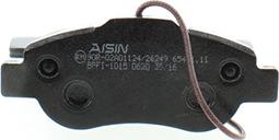 AISIN BPFI-1015 - Гальмівні колодки, дискові гальма avtolavka.club