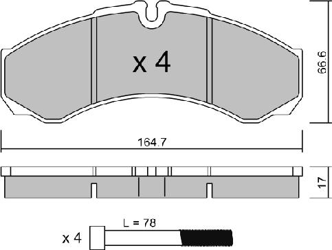 Aisin BPIV-1002 - Гальмівні колодки, дискові гальма avtolavka.club