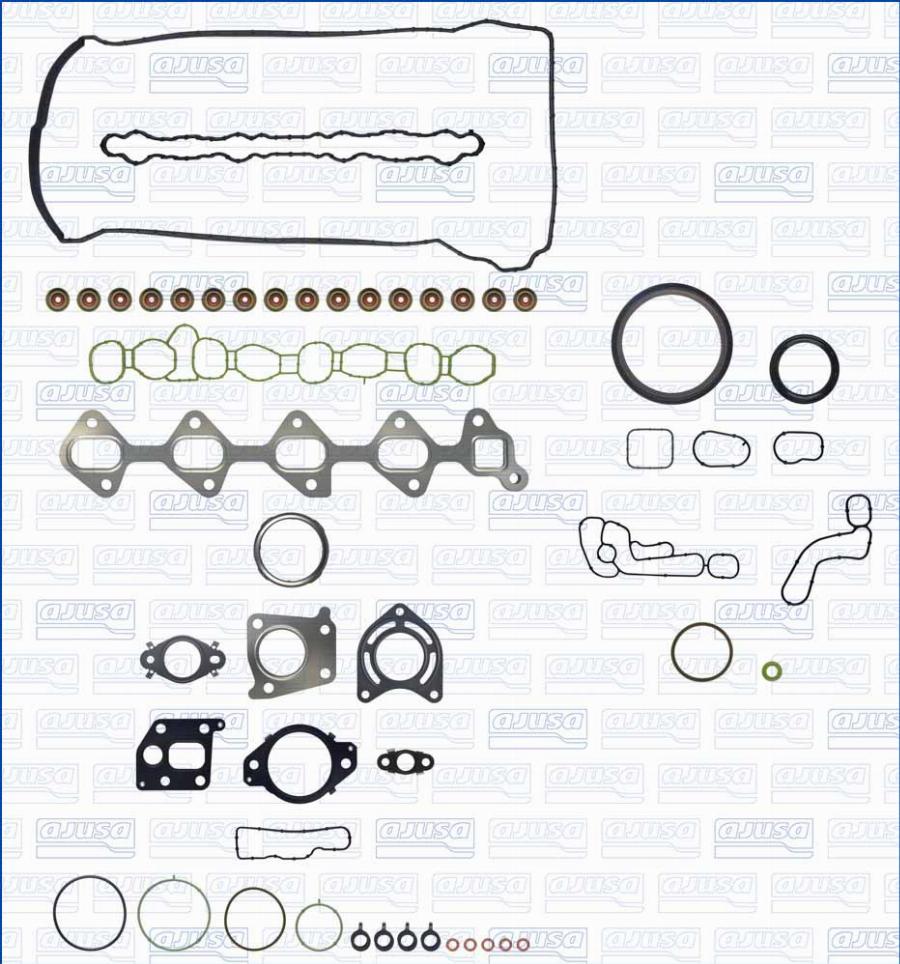 Ajusa 51107400 - Комплект прокладок, двигун avtolavka.club