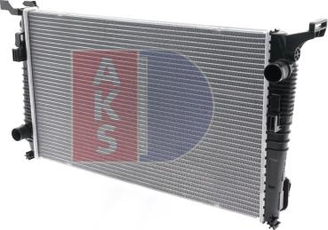 AKS Dasis 490013N - Радіатор, охолодження двигуна avtolavka.club
