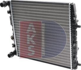 AKS Dasis 491120N - Радіатор, охолодження двигуна avtolavka.club