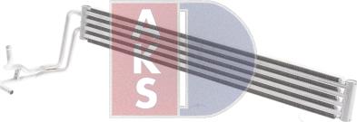 AKS Dasis 486004N - Масляний радіатор, рухове масло avtolavka.club