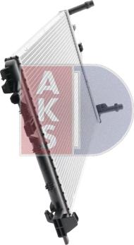AKS Dasis 480002N - Радіатор, охолодження двигуна avtolavka.club
