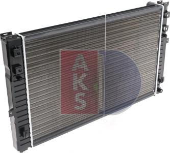 AKS Dasis 480007N - Радіатор, охолодження двигуна avtolavka.club