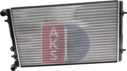 AKS Dasis 480019N - Радіатор, охолодження двигуна avtolavka.club
