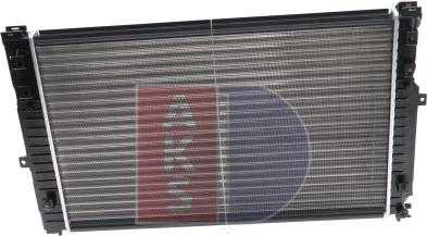 AKS Dasis 480011N - Радіатор, охолодження двигуна avtolavka.club