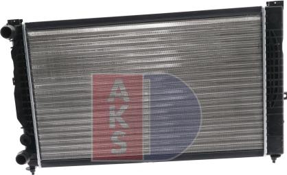 AKS Dasis 480390N - Радіатор, охолодження двигуна avtolavka.club