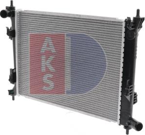 AKS Dasis 560070N - Радіатор, охолодження двигуна avtolavka.club