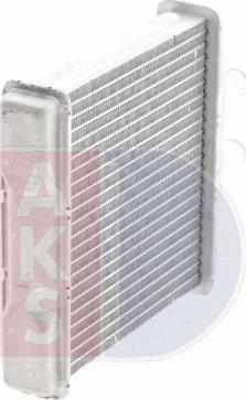AKS Dasis 519011N - Теплообмінник, опалення салону avtolavka.club