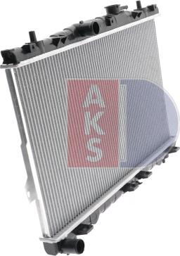AKS Dasis 510031N - Радіатор, охолодження двигуна avtolavka.club