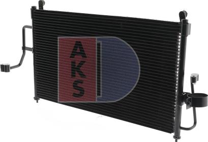 AKS Dasis 512015N - Конденсатор, кондиціонер avtolavka.club