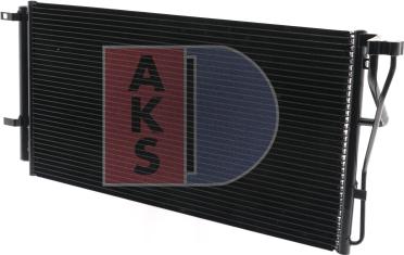 AKS Dasis 512035N - Конденсатор, кондиціонер avtolavka.club