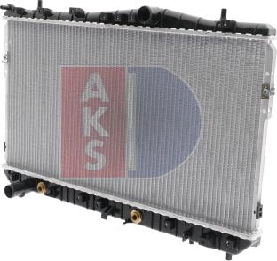 AKS Dasis 520085N - Радіатор, охолодження двигуна avtolavka.club
