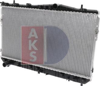 AKS Dasis 520103N - Радіатор, охолодження двигуна avtolavka.club