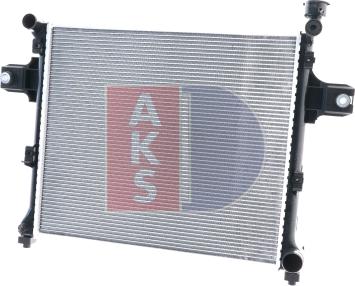 AKS Dasis 520131N - Радіатор, охолодження двигуна avtolavka.club