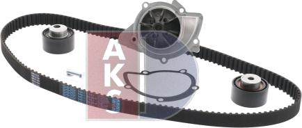 AKS Dasis 570317N - Водяний насос + комплект зубчатого ременя avtolavka.club