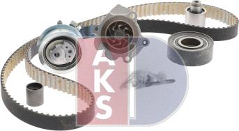 AKS Dasis 570330N - Водяний насос + комплект зубчатого ременя avtolavka.club
