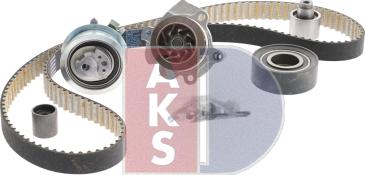 AKS Dasis 570330N - Водяний насос + комплект зубчатого ременя avtolavka.club