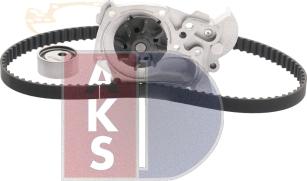 AKS Dasis 570254N - Водяний насос + комплект зубчатого ременя avtolavka.club