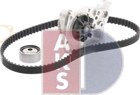 AKS Dasis 570254N - Водяний насос + комплект зубчатого ременя avtolavka.club