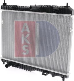 AKS Dasis 090093N - Радіатор, охолодження двигуна avtolavka.club