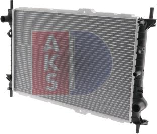 AKS Dasis 090088N - Радіатор, охолодження двигуна avtolavka.club