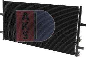 AKS Dasis 092038N - Конденсатор, кондиціонер avtolavka.club