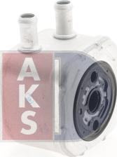 AKS Dasis 046005N - Масляний радіатор, рухове масло avtolavka.club
