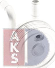 AKS Dasis 046012N - Масляний радіатор, рухове масло avtolavka.club