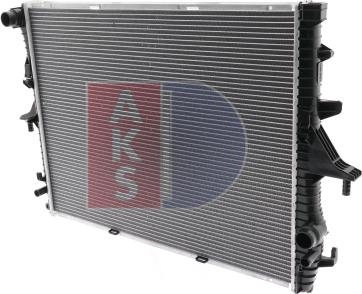 AKS Dasis 040003N - Радіатор, охолодження двигуна avtolavka.club
