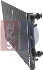 AKS Dasis 040021N - Радіатор, охолодження двигуна avtolavka.club