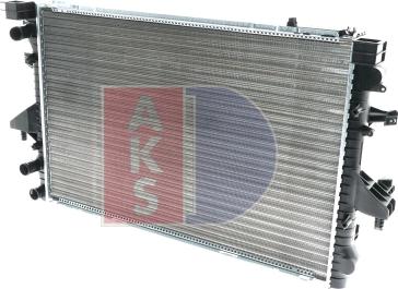 AKS Dasis 041006N - Радіатор, охолодження двигуна avtolavka.club