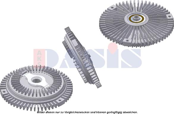 AKS Dasis 048078N - Зчеплення, вентилятор радіатора avtolavka.club