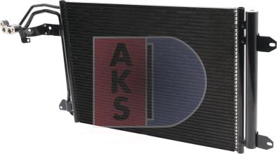 AKS Dasis 042008N - Конденсатор, кондиціонер avtolavka.club