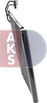 AKS Dasis 042026N - Конденсатор, кондиціонер avtolavka.club