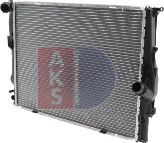 AKS Dasis 050045N - Радіатор, охолодження двигуна avtolavka.club