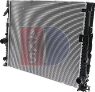 AKS Dasis 050110N - Радіатор, охолодження двигуна avtolavka.club