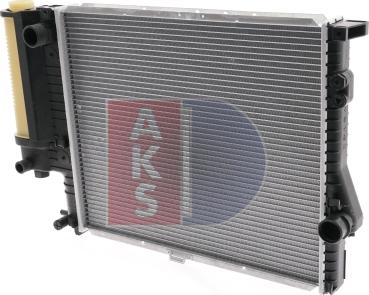 AKS Dasis 051080N - Радіатор, охолодження двигуна avtolavka.club